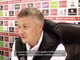 Solskjaer adressed the press. DUGOUT