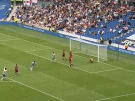 Chris Martin scored two as Derby won 1-2 at Brighton back in 2013. DUGOUT