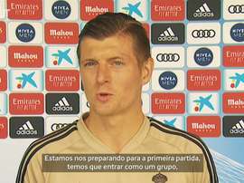 Toni Kroos falou sobre a evolução das atividades. DUGOUT