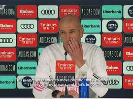Zinedine Zidane: 'I believe in my players'. DUGOUT