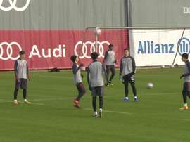 Le Bayern Munich prépare le choc contre l'Atlético. dugout