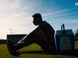 Avelar fala sobre voltar aos gramados contra o Palmeiras. DUGOUT