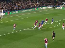 Le superbe but en solo d'Eden Hazard contre West Ham. DUGOUT