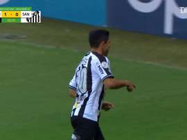 Santos were beaten 2-0 at Atletico Mineiro in the Brasileirao. DUGOUT