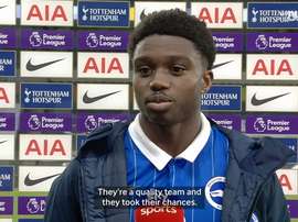 Lamptey on his first Brighton goal. DUGOUT