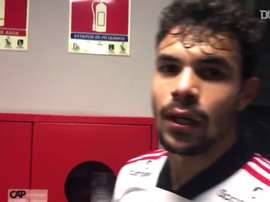 Daniel Cabral, volante de 18 anos, estreou com o Flamengo. DUGOUT