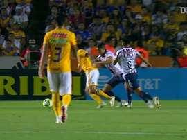 Lucas Zelarayán marcou belo gol em maio de 2019 pelo Tigres. DUGOUT