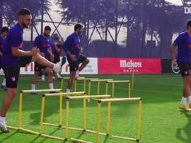 L'Atletico è pronto a tornare in campo. AFP