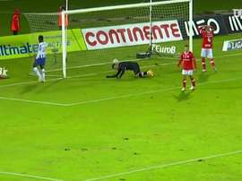 Le but magnifique de Luis Díaz contre Santa Clara. dugout