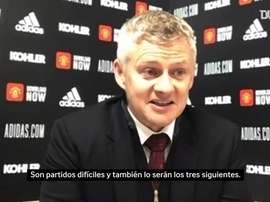 Solskjaer valoró el tardío empate que le privó de alcanzar la Champions. Dugout