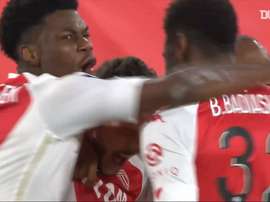 Jovetic's powerful free-kick vs Marseille. DUGOUT