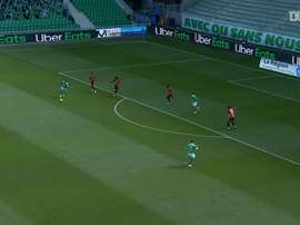 Résumé Saint-Étienne - Lorient. Dugout