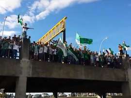 The impressive support from Atlético Nacional’s fanbase. DUGOUT