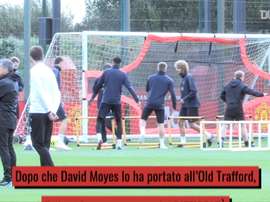 La carriera di Fellaini all'Old Trafford. Dugout
