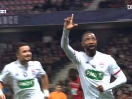 Lyon beat Nice 1-2 in a French Cup tie back in February. DUGOUT
