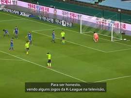 Gustagol fala das diferenças entre K-League e Brasileirão. DUGOUT