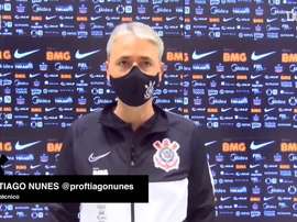 Técnico do Corinthians fala sobre a vitória na semifinal. DUGOUT