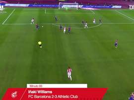 La prodezza di Williams contro il Barcellona. Dugout