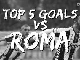 Juventus have scored some cracking goals v Roma over the years. DUGOUT
