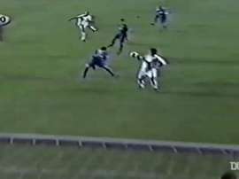Alex began his footballing career at Santos. DUGOUT
