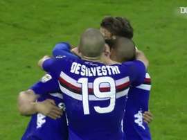 Throwback: Mauro Icardi scores twice as Sampdoria beat Juventus. DUGOUT
