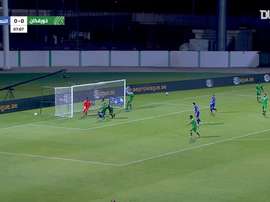 Al Nasr won the Arabian Gulf League match late on. DUGOUT