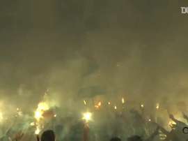 Show da torcida do Coritiba em 2017. DUGOUT