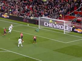 Jack Marriott scored in Derby's win over Man Utd at Old Trafford. DUGOUT