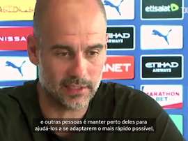 Pep Guardiola projeta estreia do City na Premier. DUGOUT