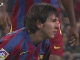 19 de novembro de 2005 foi o dia da estréia de Lionel Messi no grande clássico espanhol. DUGOUT