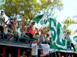 La gran afición de Nacional. DUGOUT
