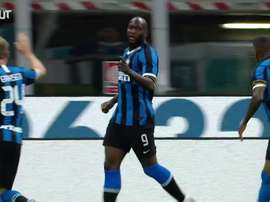 L'omaggio di Lukaku. Dugout