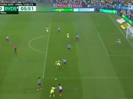 Federico Viñas’s great turn and finish vs Monterrey. DUGOUT