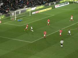 Marriott feeds Harry Wilson for superb goal against Middleborough. DUGOUT