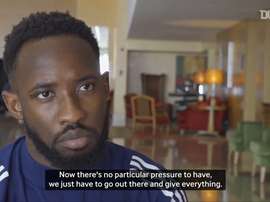 Moussa Dembele spoke ahead of the match. DUGOUT