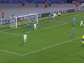 Lacazette scored for Lyon. DUGOUT