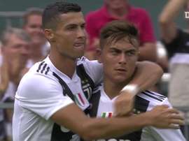 Primeiro gol de Cristiano Ronaldo pela Juventus. DUGOUT