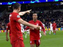 I tre gol del Bayern. Dugout