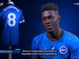 Bissouma had his say. DUGOUT