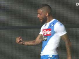 Insigne scored a brilliant goal for Napoli over Sampdoria in 2017. DUGOUT