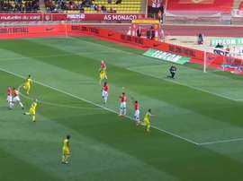 Thomasson le hizo un gran gol al Mónaco en la 2017-18. DUGOUT