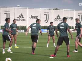 Juventus já trabalha com todo o grupo junto. DUGOUT