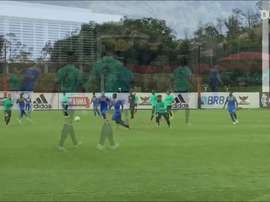Veja os gols do jogo-treino em que o Flamengo goleou o Olaria. DUGOUT
