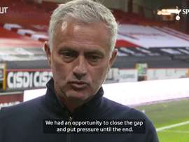 VIDEO: Mourinho voices disappointment for disallowed goal. DUGOUT