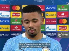 Gabriel Jesus delighted after scoring on return from injury. DUGOUT