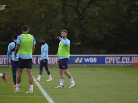 The pair are back in training. DUGOUT
