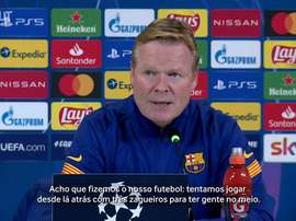 Koeman elogia equipe após vitória do Barcelona. DUGOUT