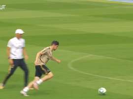 Madrid trained before the Granada match. DUGOUT