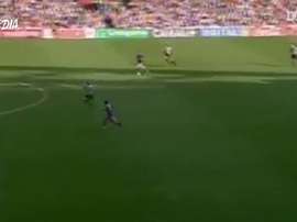Le premier triplé de David Villa avec Valence. DUGOUT