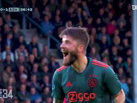 Ajax fatura Campeonato Holandês de 2018/19. DUGOUT
